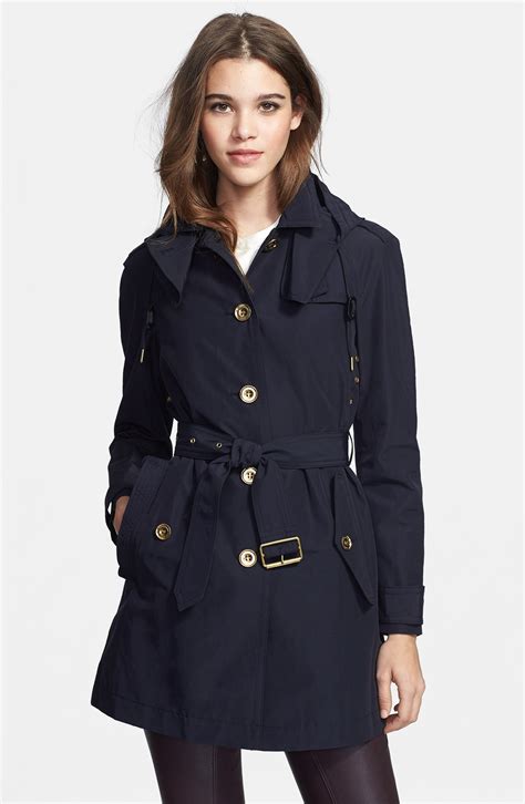 burberry hooded coat womens|burberry brit coat nordstrom.